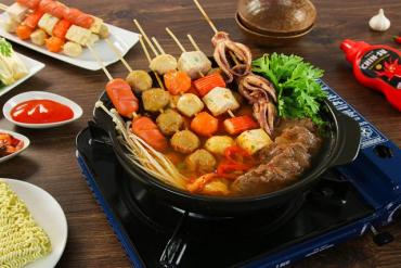 LẨU CÁ VIÊN CHUA CAY