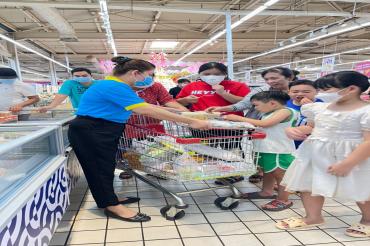 HÌNH ẢNH SAMPLING TẠI SIÊU THỊ