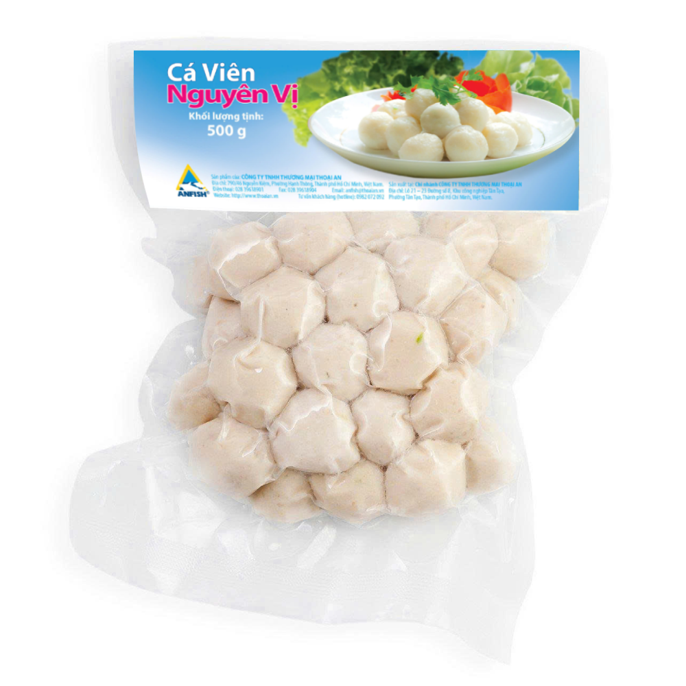 Cá Viên Nguyên Vị Thoại An 500g - (HCK)