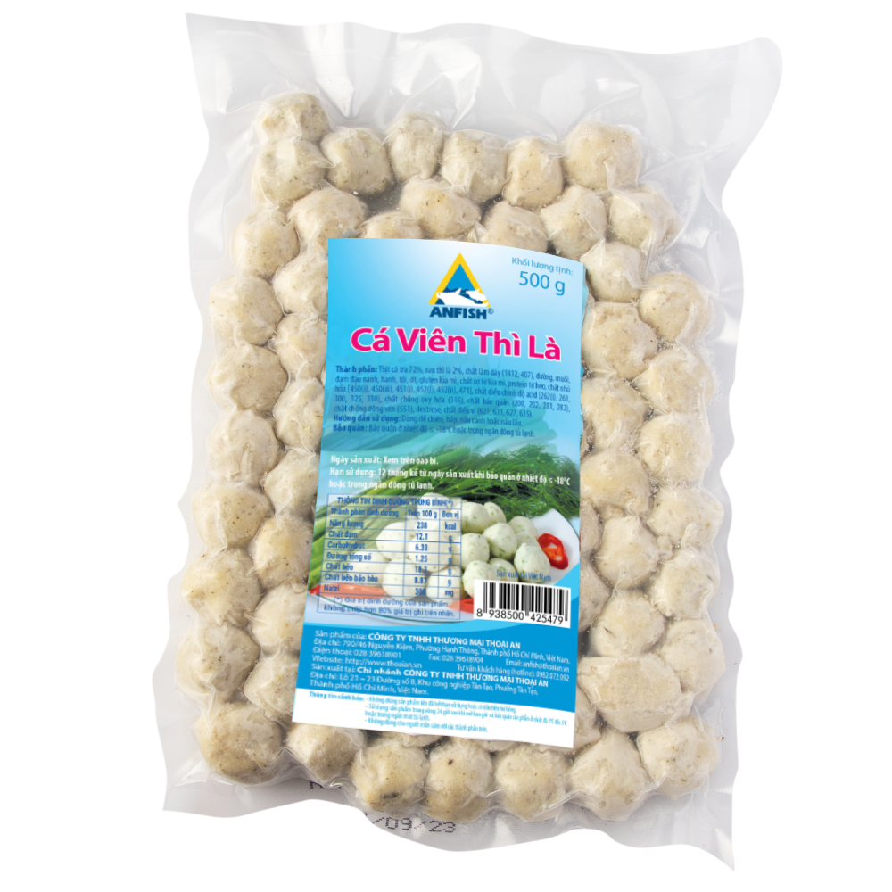 Cá Viên Thì Là Thoại An 500g - Đông Lạnh (HCK)