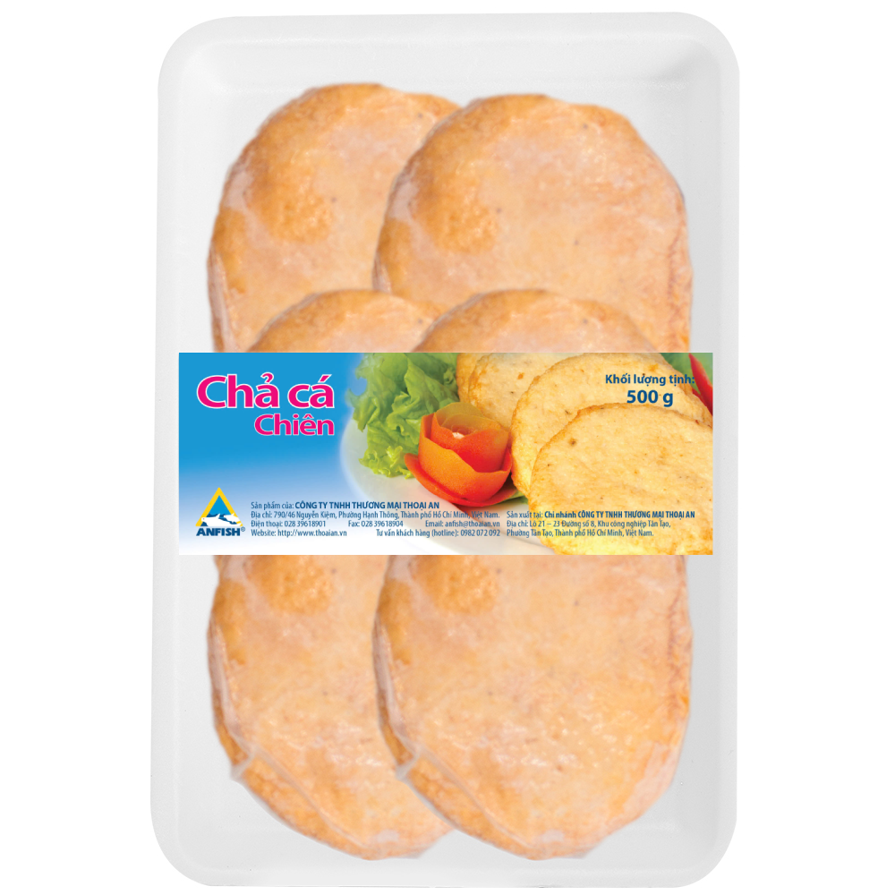 Chả Cá Chiên Thoại An - Đông Lạnh (HCK)