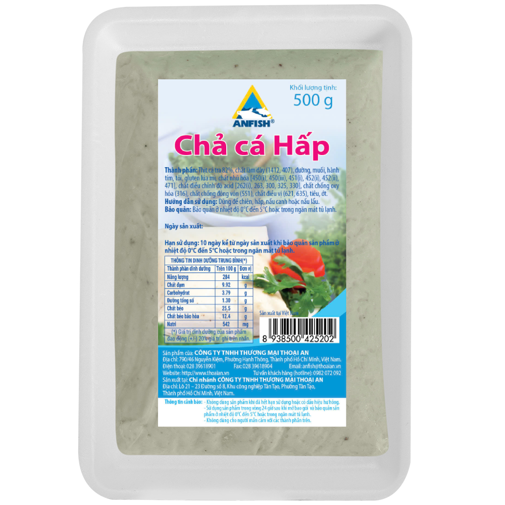 Chả Cá Hấp Thoại An 500g