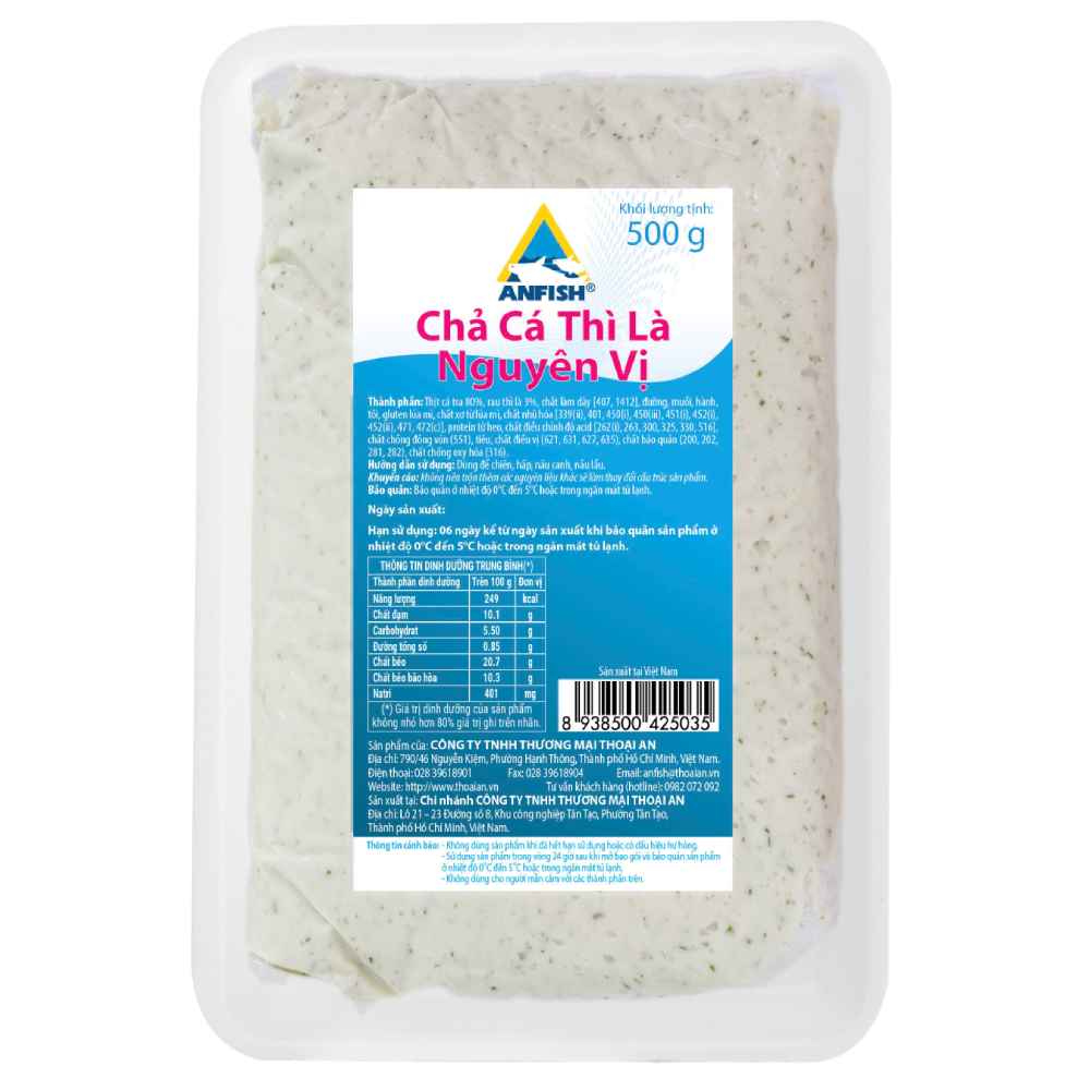 Chả Cá Thì Là Nguyên Vị Thoại An 500g