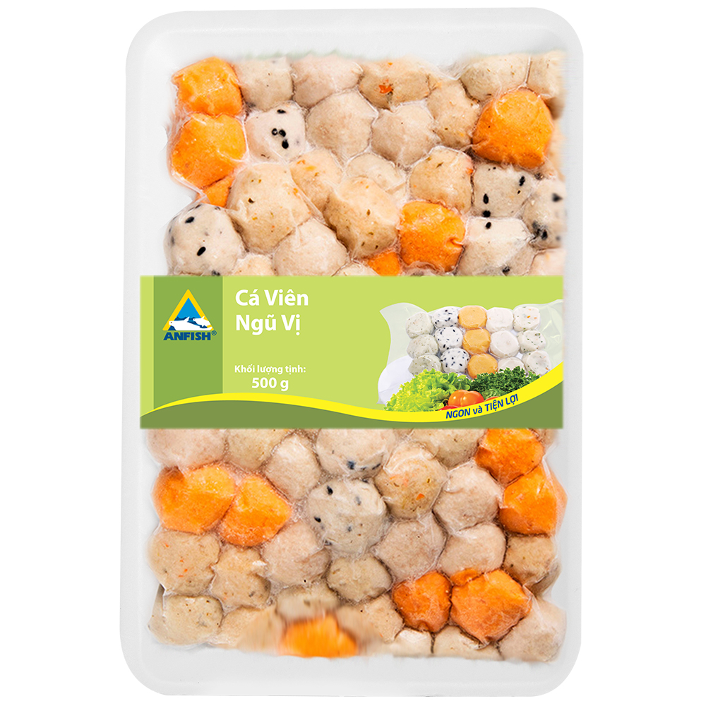 Cá viên ngũ vị Thoại An 500g