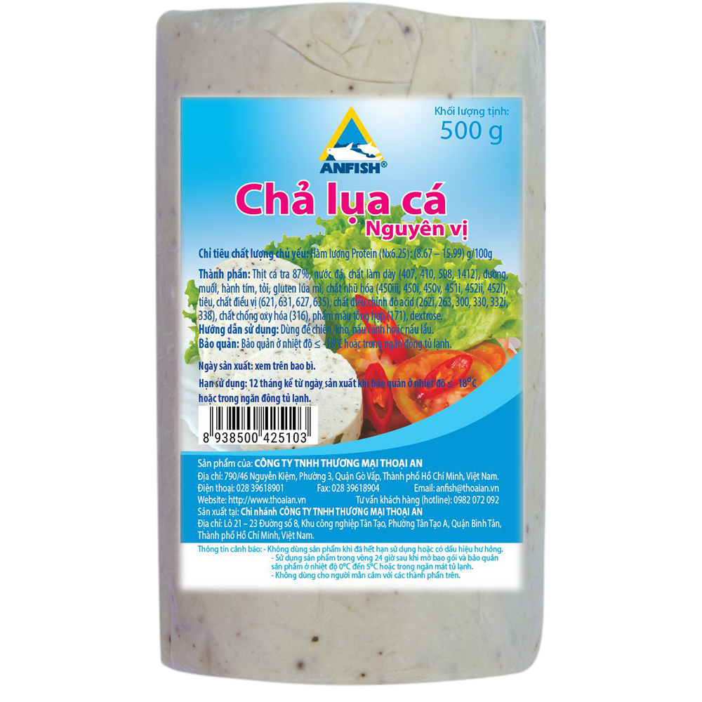 Chả lụa cá nguyên vị