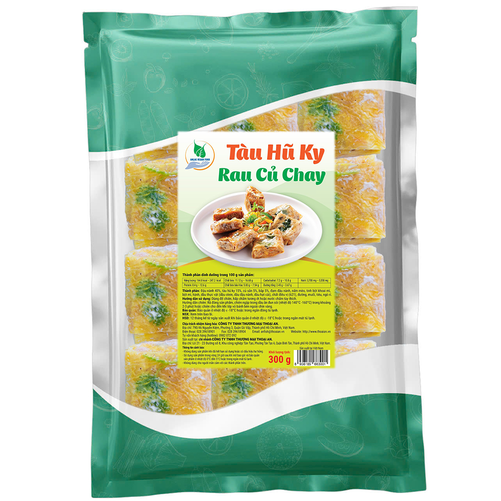 Tàu hủ ky rau củ chay